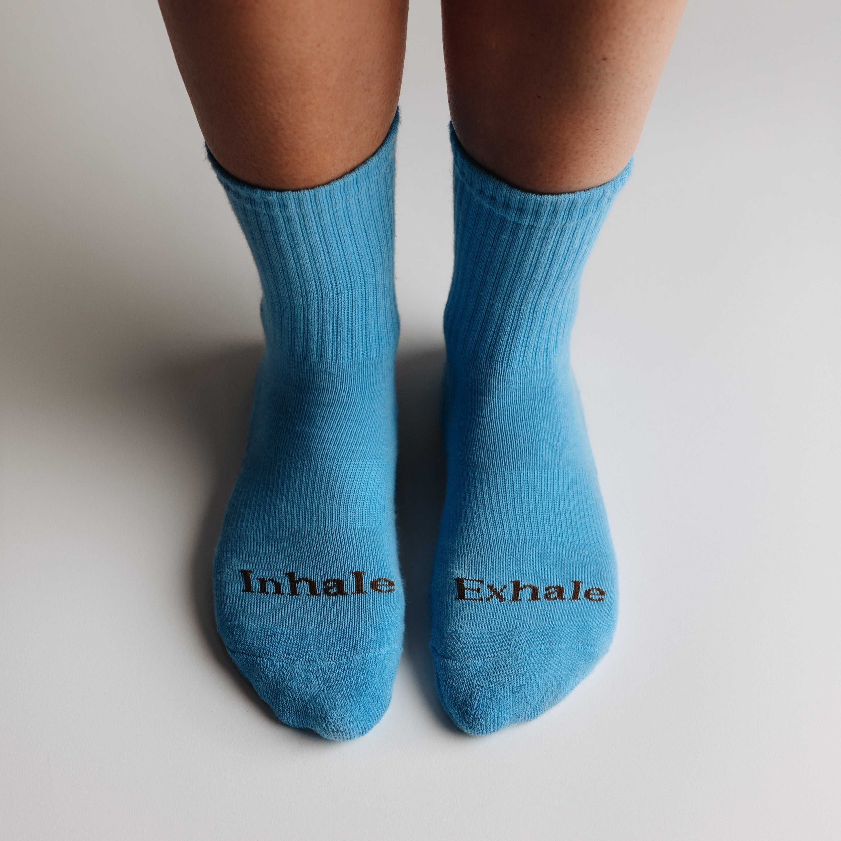 Inhale, Exhale Grip Socks