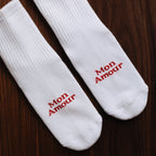 Mon Amour Heart Grip Socks
