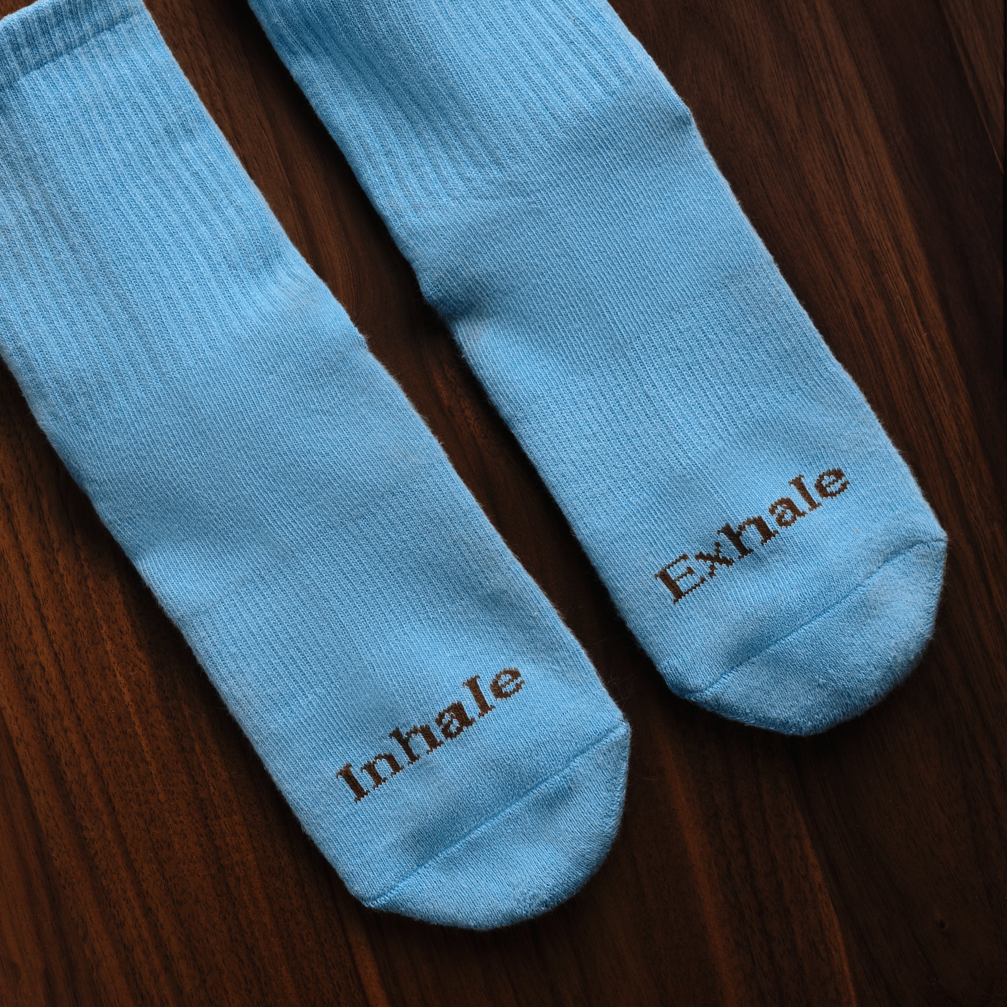 Inhale, Exhale Grip Socks