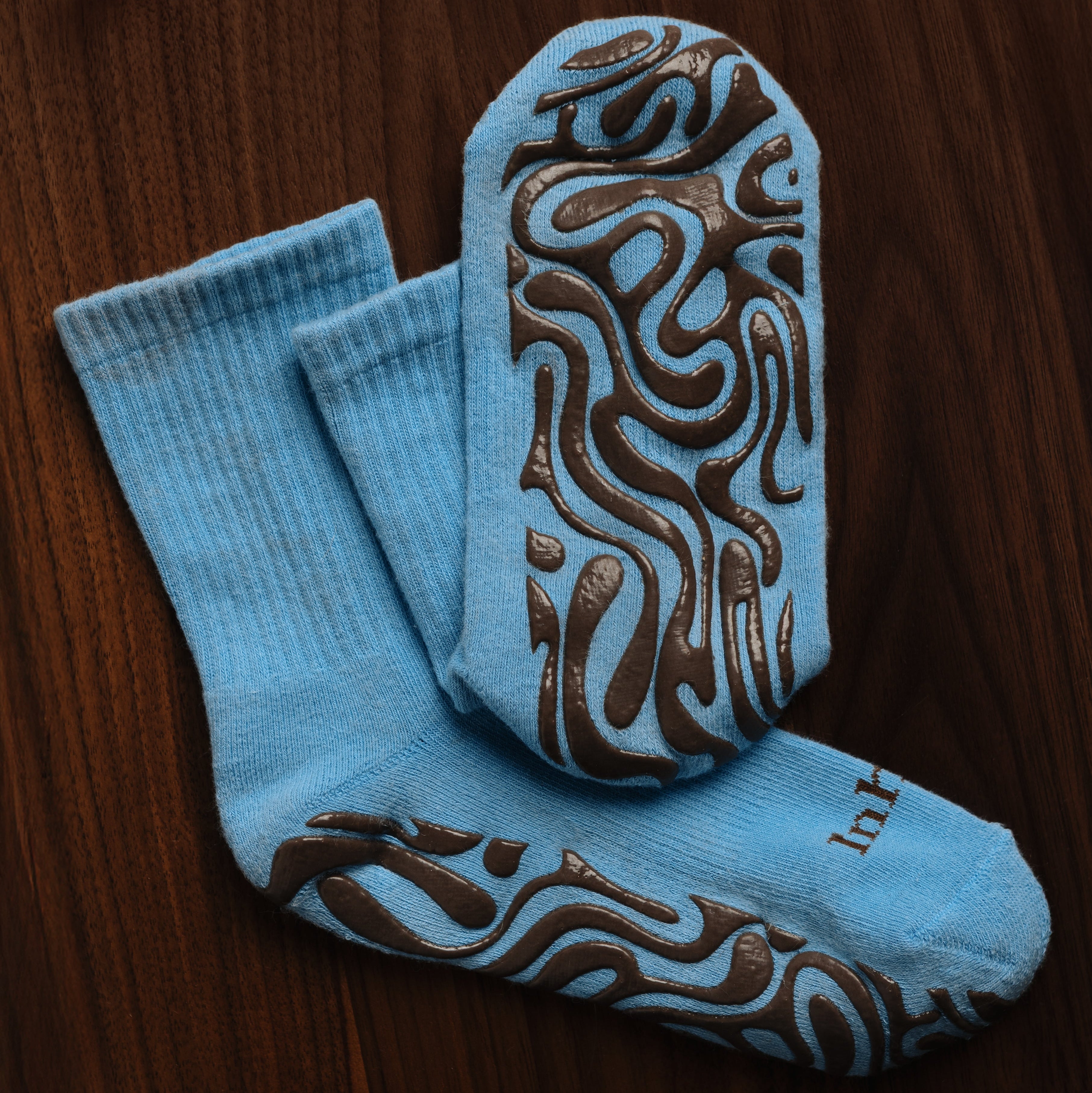 Inhale, Exhale Grip Socks