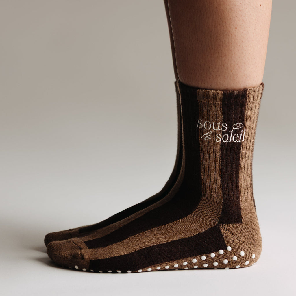 Stripe Grip Sock