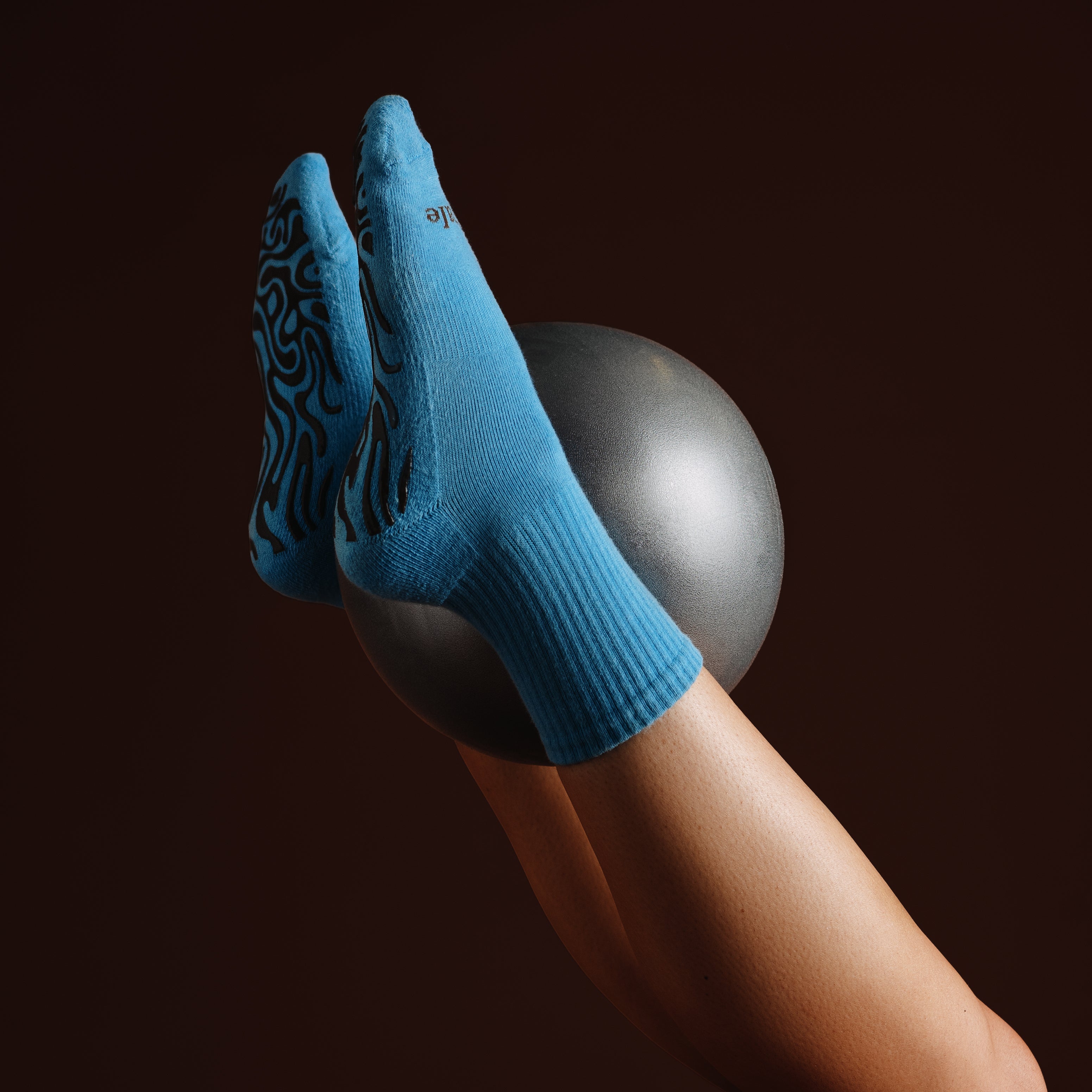 Inhale, Exhale Grip Socks