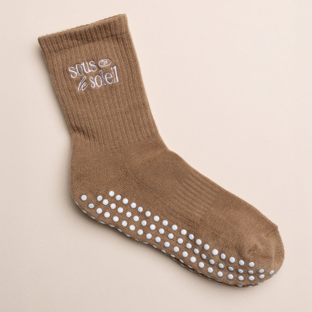 Core Latte Grip Sock